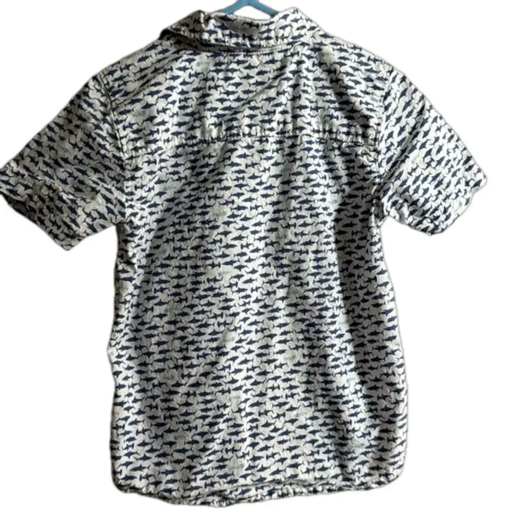 Oshkosh B’gosh Shark Print Button Down Shirt